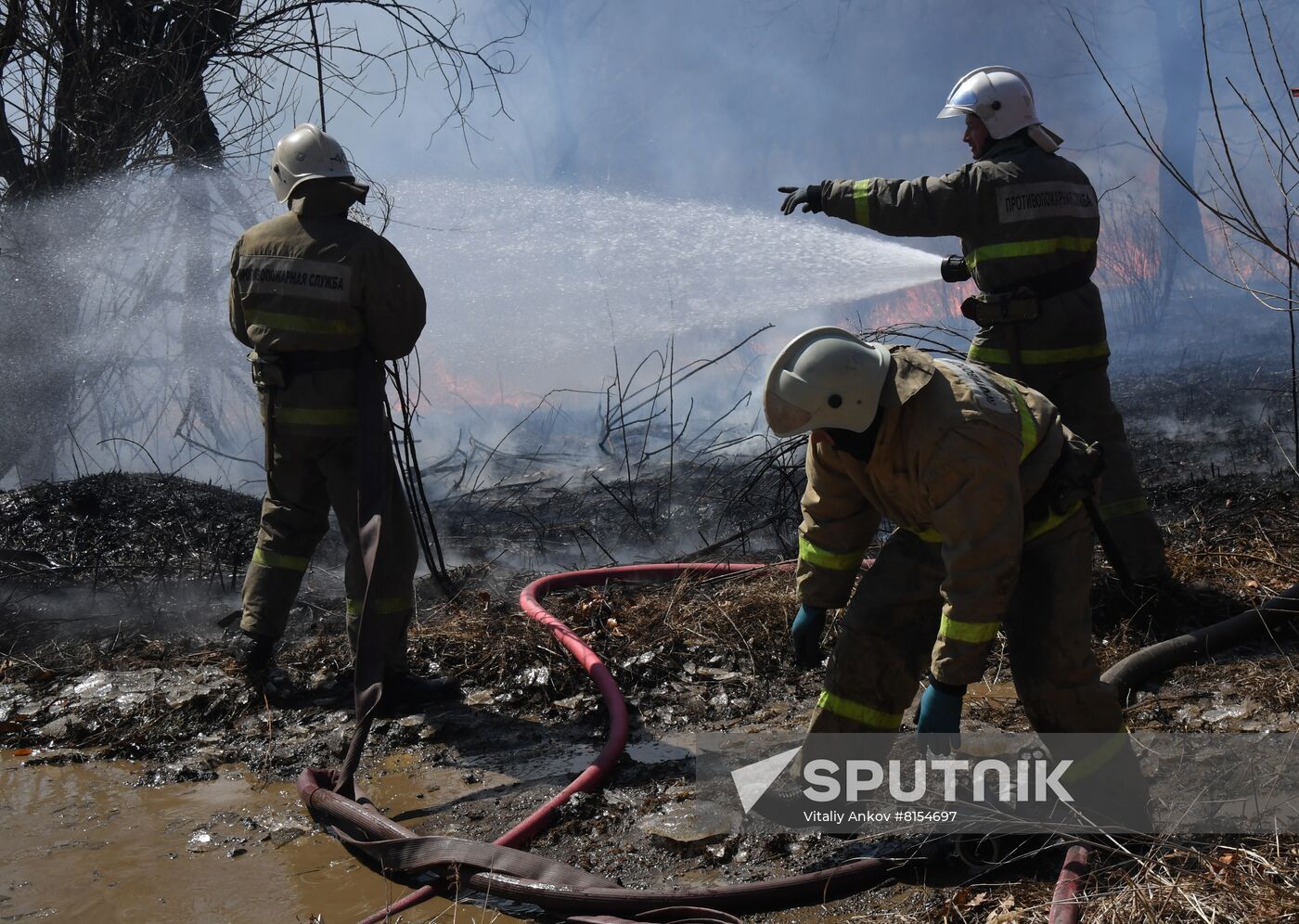 Russia Fire-Fighting Exercises