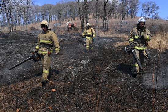 Russia Fire-Fighting Exercises