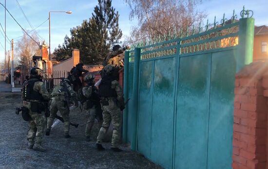 Russia Terrorists Detention