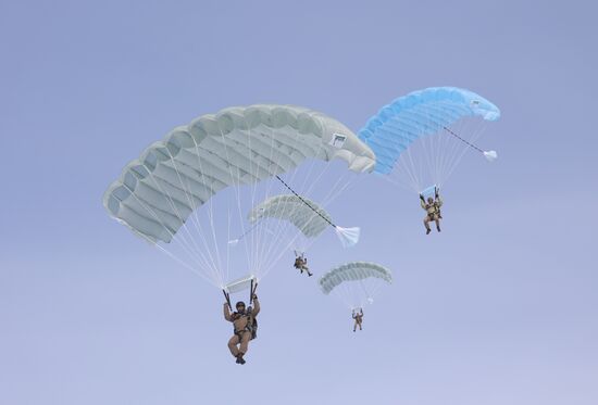 Russia Military Support Rallies