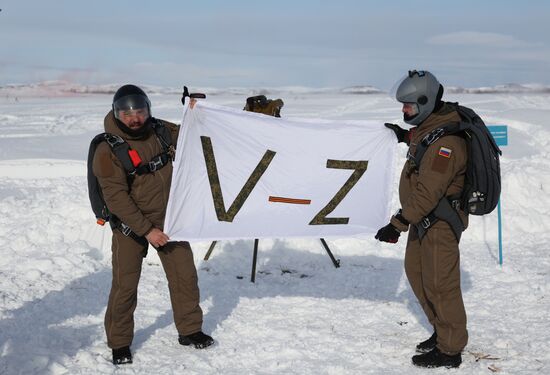 Russia Military Support Rallies