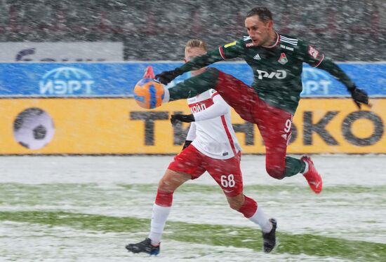 Russia Soccer Premier League Lokomotiv - Spartak