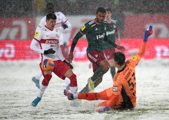 Russia Soccer Premier League Lokomotiv - Spartak