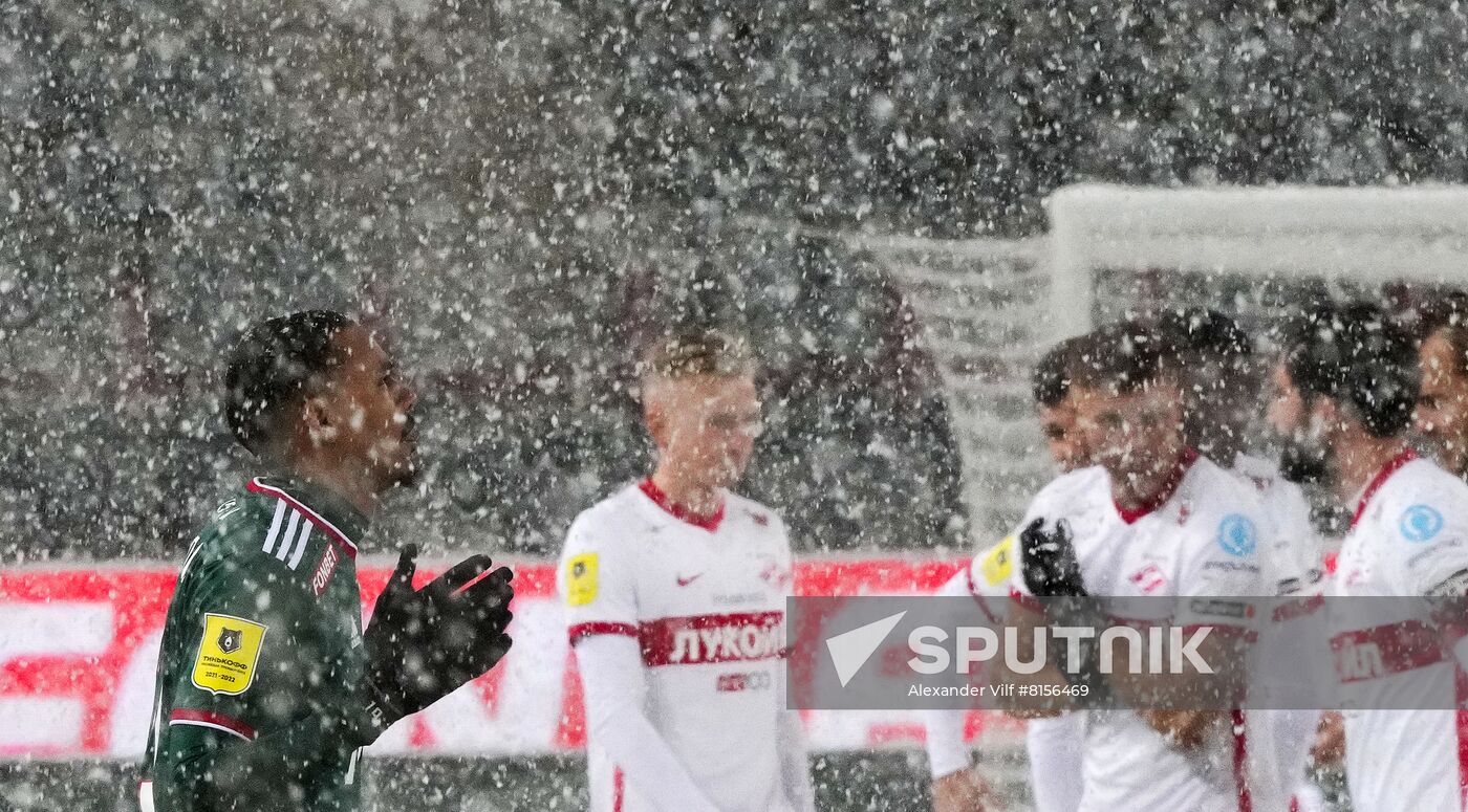Russia Soccer Premier League Lokomotiv - Spartak