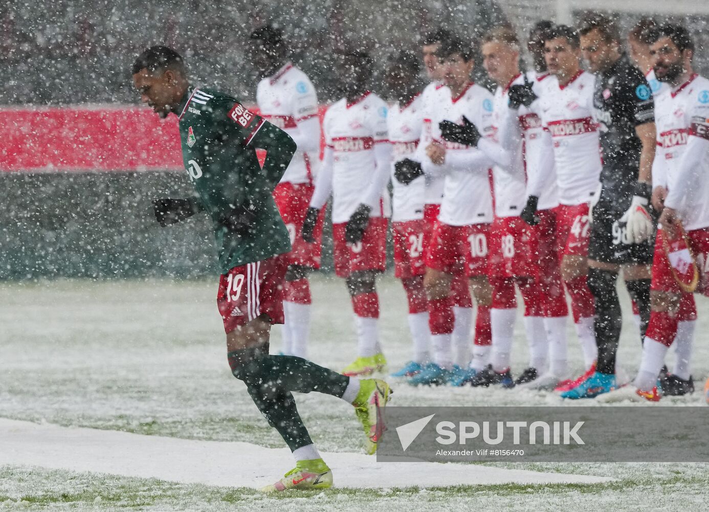 Russia Soccer Premier League Lokomotiv - Spartak