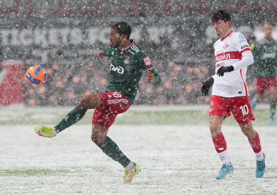 Russia Soccer Premier League Lokomotiv - Spartak