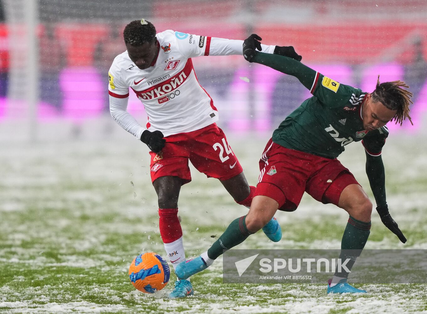 Russia Soccer Premier League Lokomotiv - Spartak