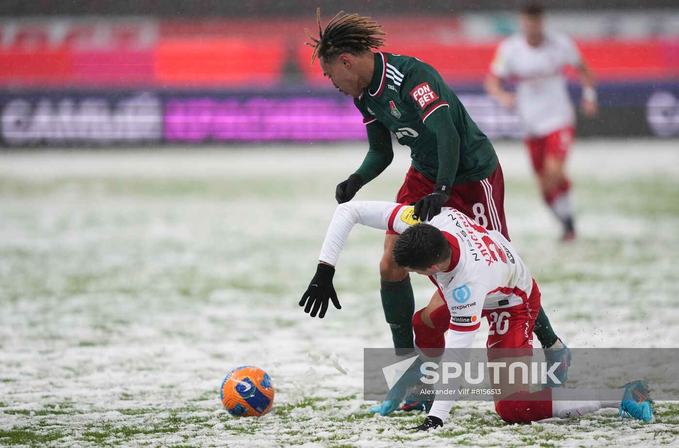 Russia Soccer Premier League Lokomotiv - Spartak