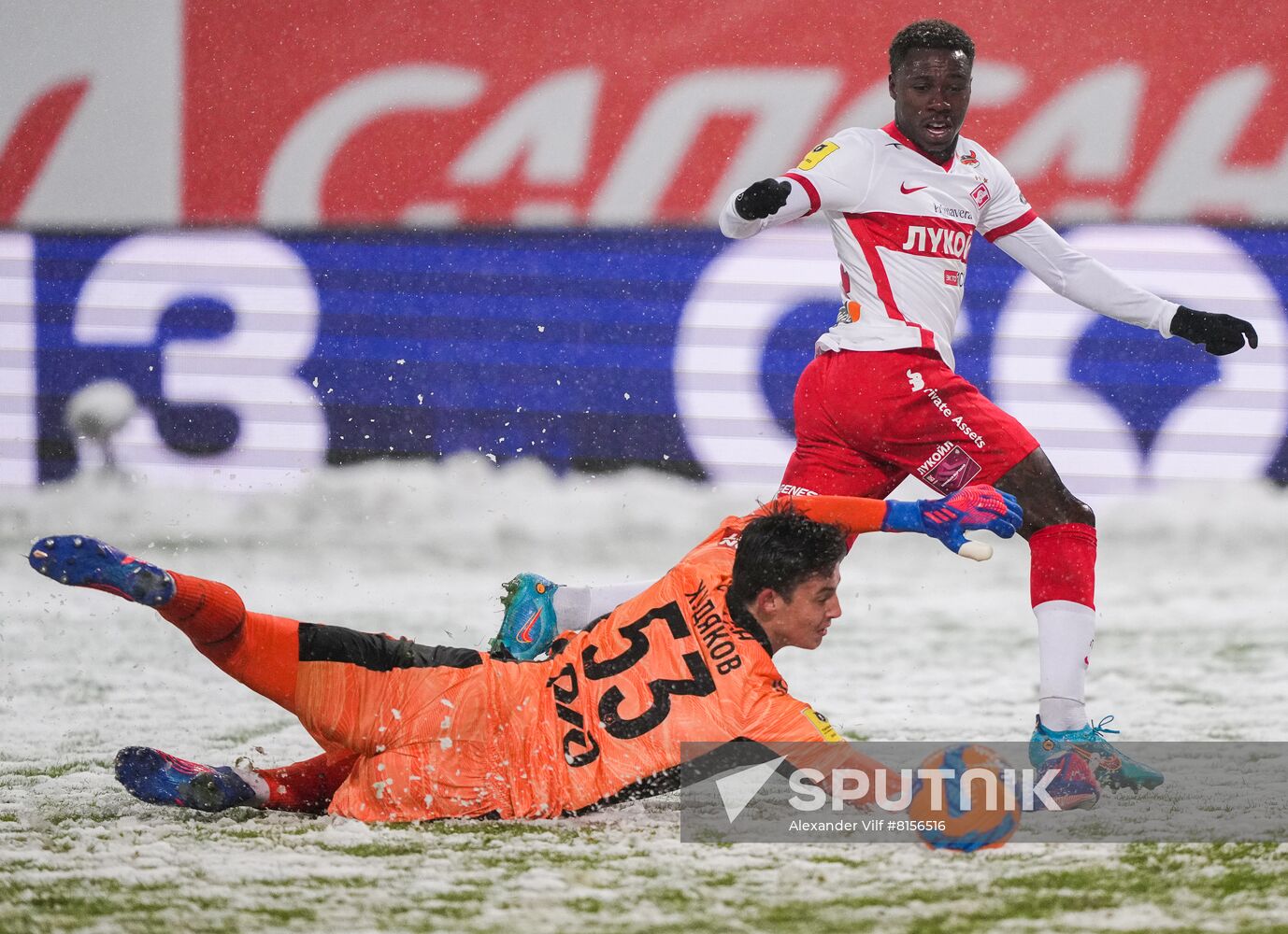 Russia Soccer Premier League Lokomotiv - Spartak