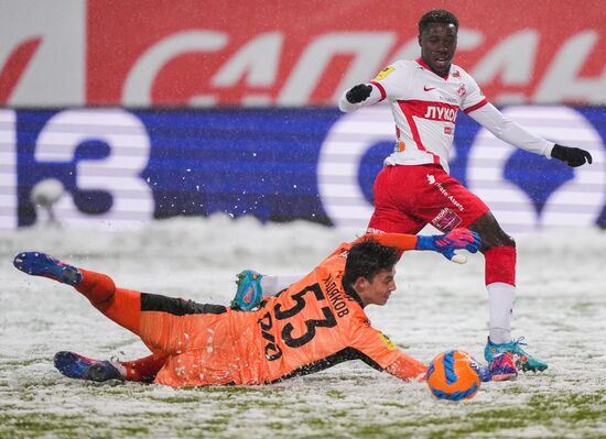 Russia Soccer Premier League Lokomotiv - Spartak
