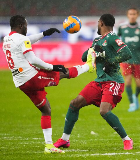 Russia Soccer Premier League Lokomotiv - Spartak