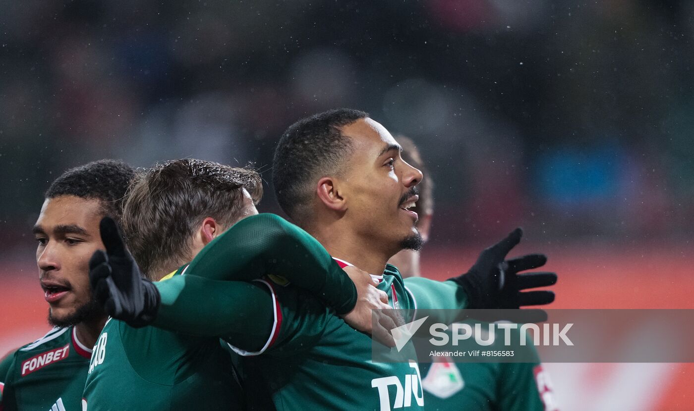 Russia Soccer Premier League Lokomotiv - Spartak