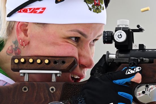 Russia Biathlon Championship Women