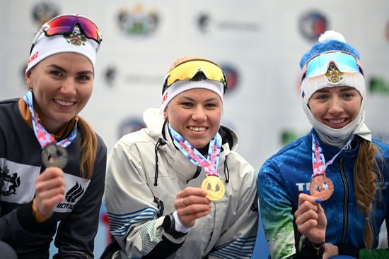 Russia Biathlon Championship Women