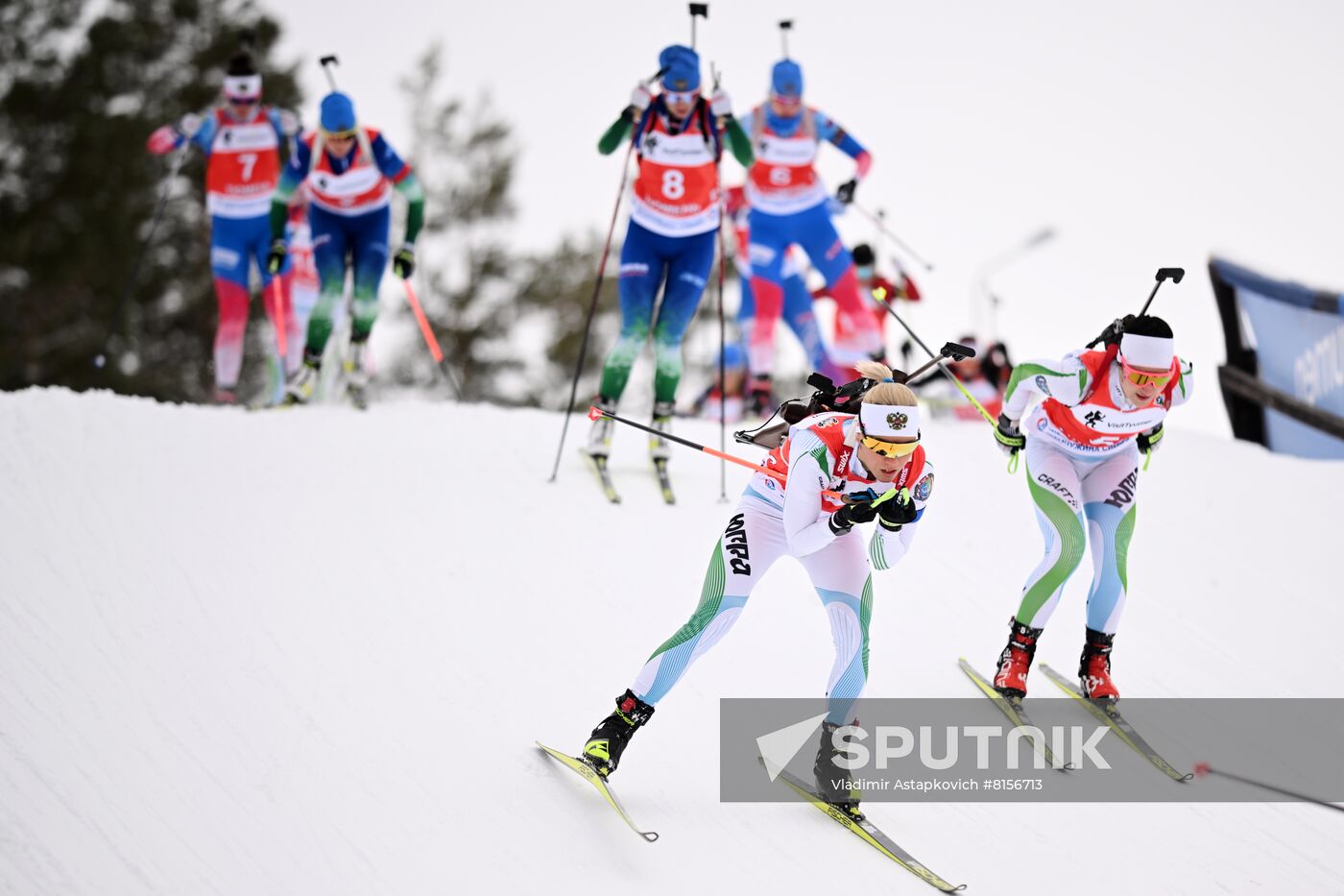 Russia Biathlon Championship Women