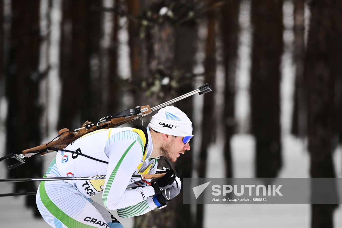 Russia Biathlon Championship Men