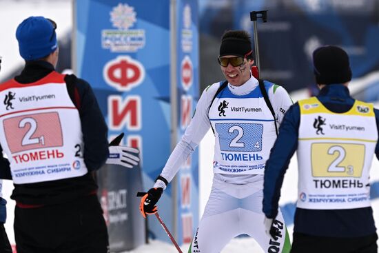 Russia Biathlon Championship Men