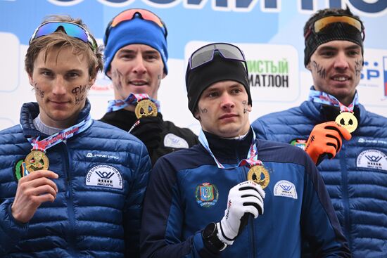 Russia Biathlon Championship Men