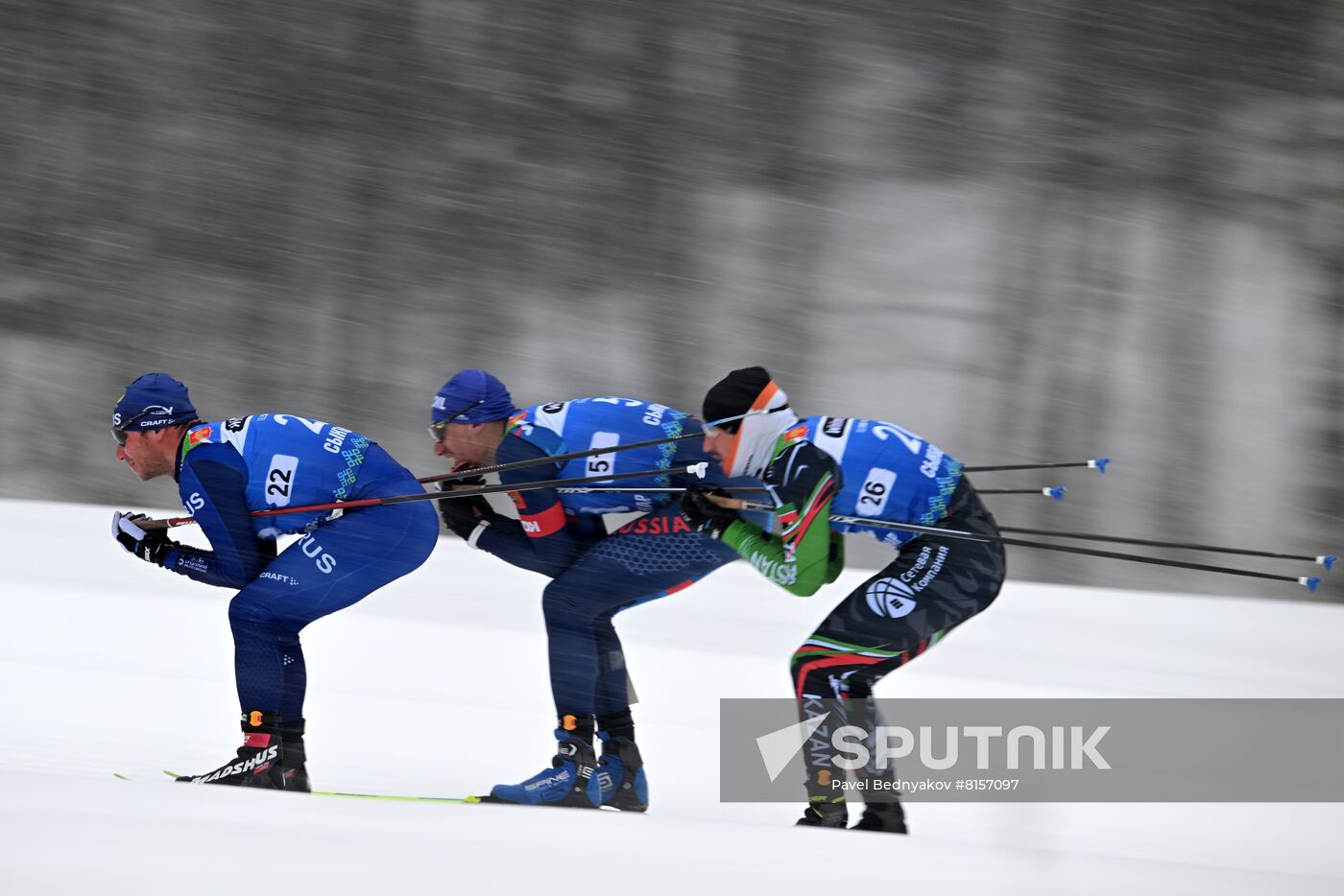 Russia Cross-Country Skiing Championship Men