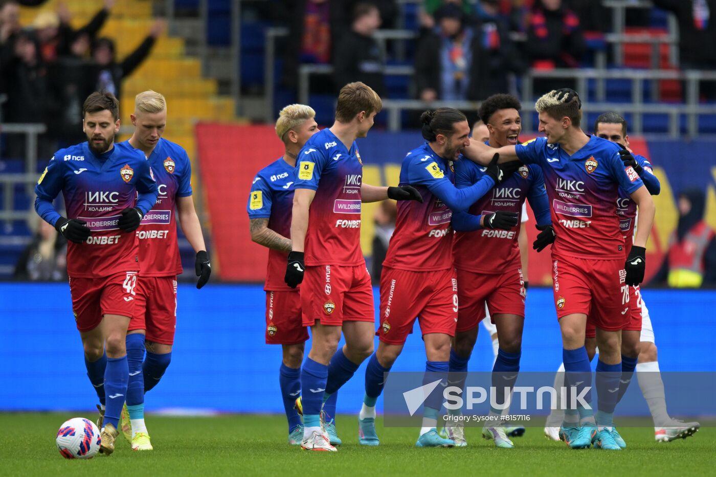 Russia Soccer Premier League CSKA - Ural