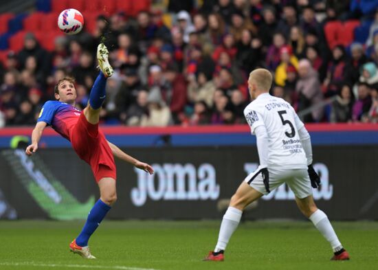 Russia Soccer Premier League CSKA - Ural