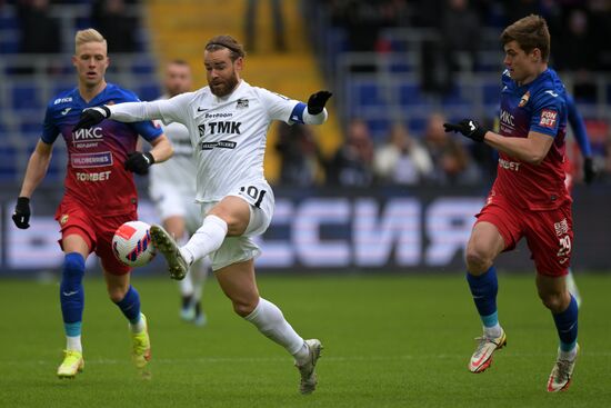 Russia Soccer Premier League CSKA - Ural