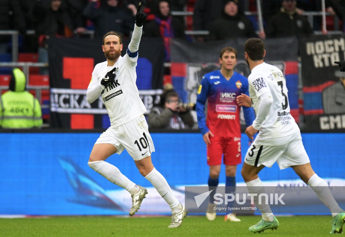 Russia Soccer Premier League CSKA - Ural