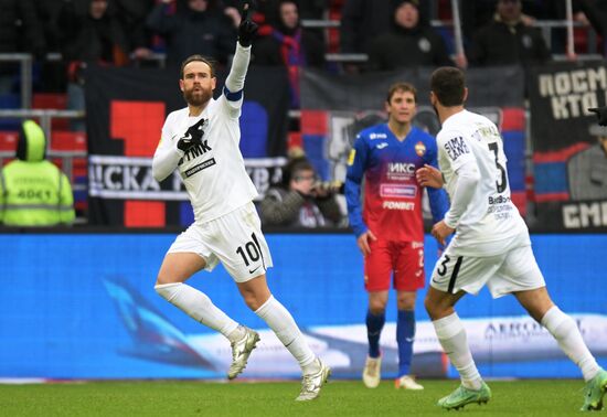 Russia Soccer Premier League CSKA - Ural