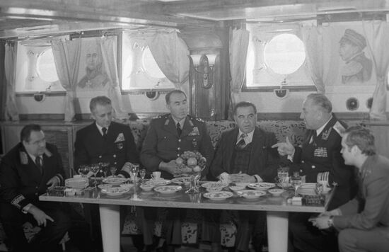 Friendly visit of Soviet warships to Greece and Turkey