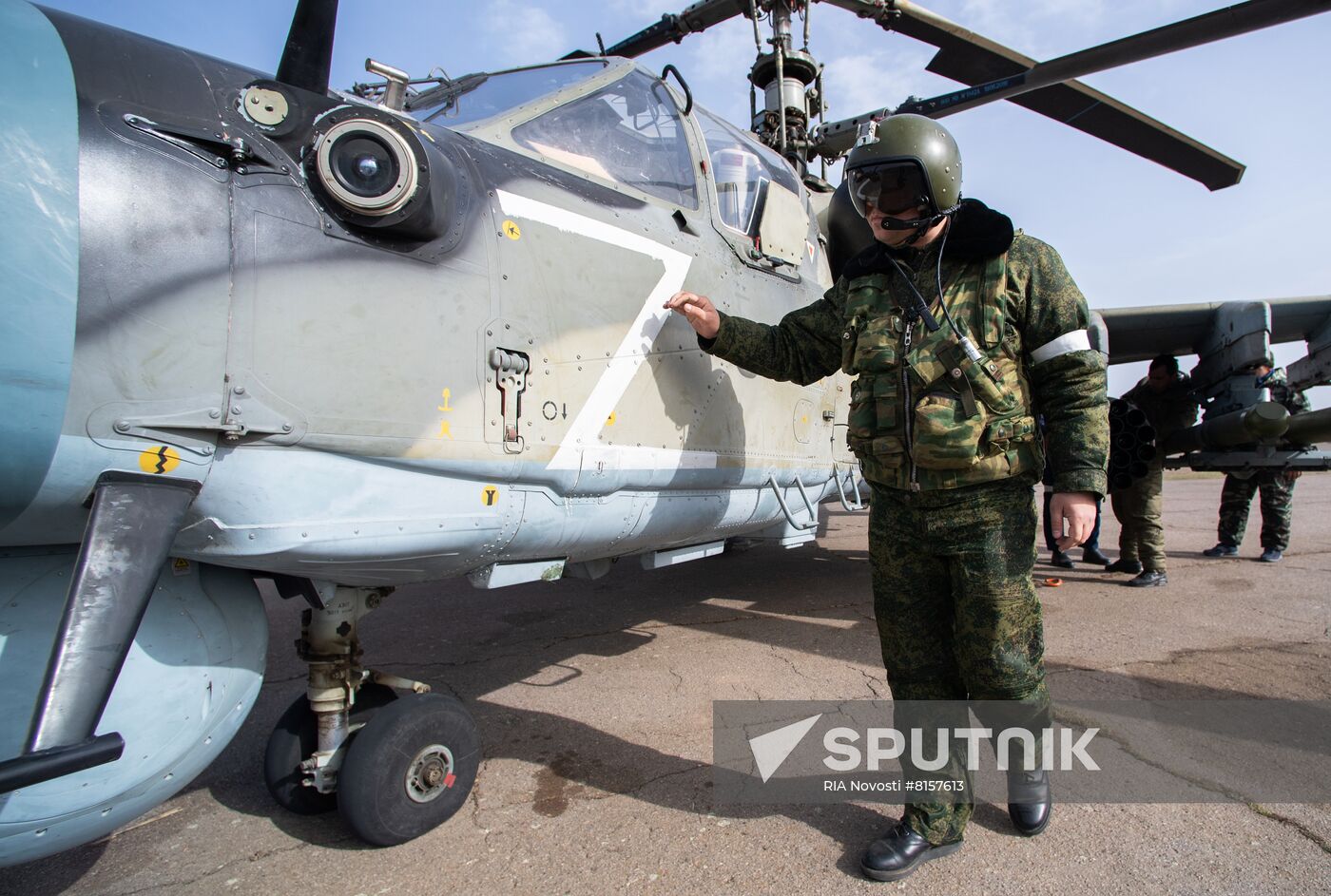 Ukraine Russia Military Operation Airfield