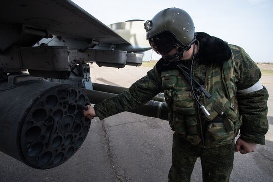 Ukraine Russia Military Operation Airfield