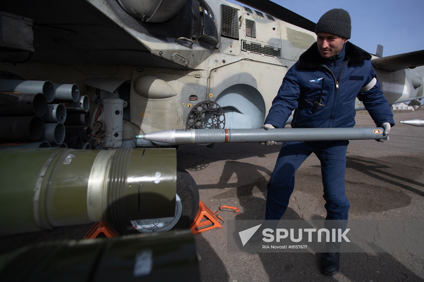 Ukraine Russia Military Operation Airfield