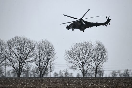 Ukraine Russia Military Operation Airfield