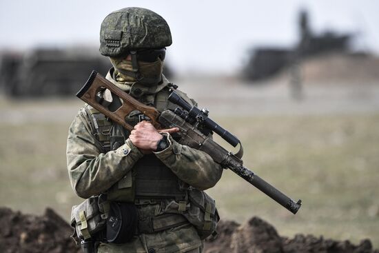 Ukraine Russia Military Operation Airfield