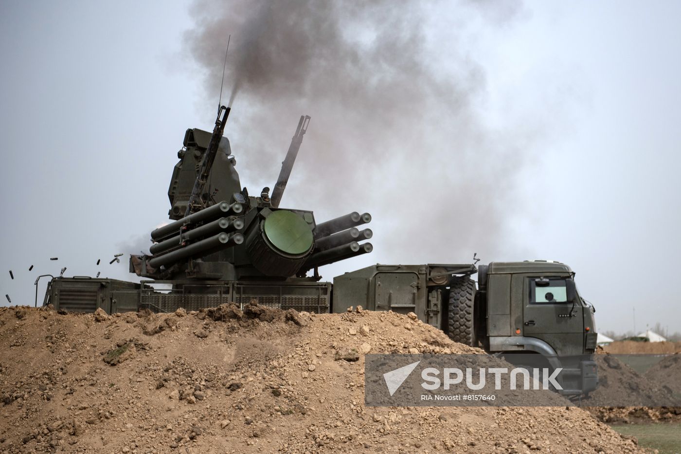 Ukraine Russia Military Operation Airfield