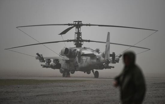 Ukraine Russia Military Operation Airfield