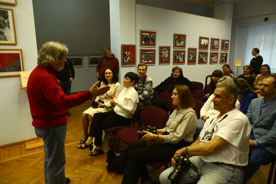 MIA Rossiya Segodnya photo correspondent Vladimir Vyatkin’s creative session