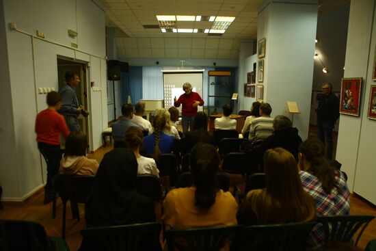 MIA Rossiya Segodnya photo correspondent Vladimir Vyatkin’s creative session