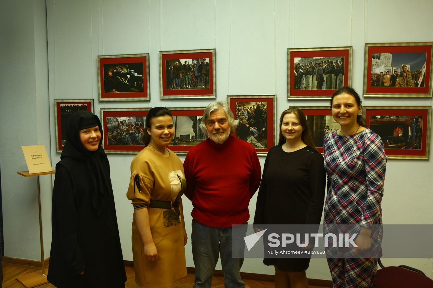 MIA Rossiya Segodnya photo correspondent Vladimir Vyatkin’s creative session