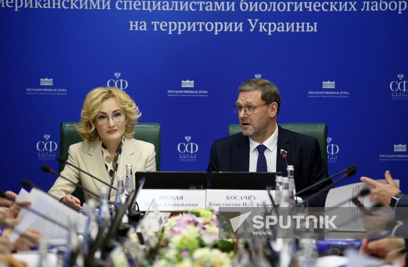 Russia Parliament Ukraine Biolabs