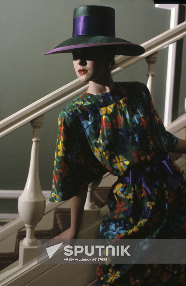 Dutch fashion designer Eduard van Rijn