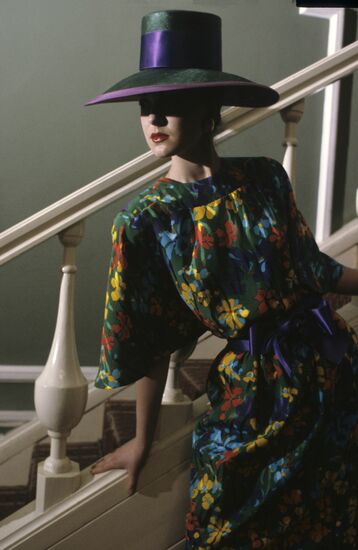 Dutch fashion designer Eduard van Rijn