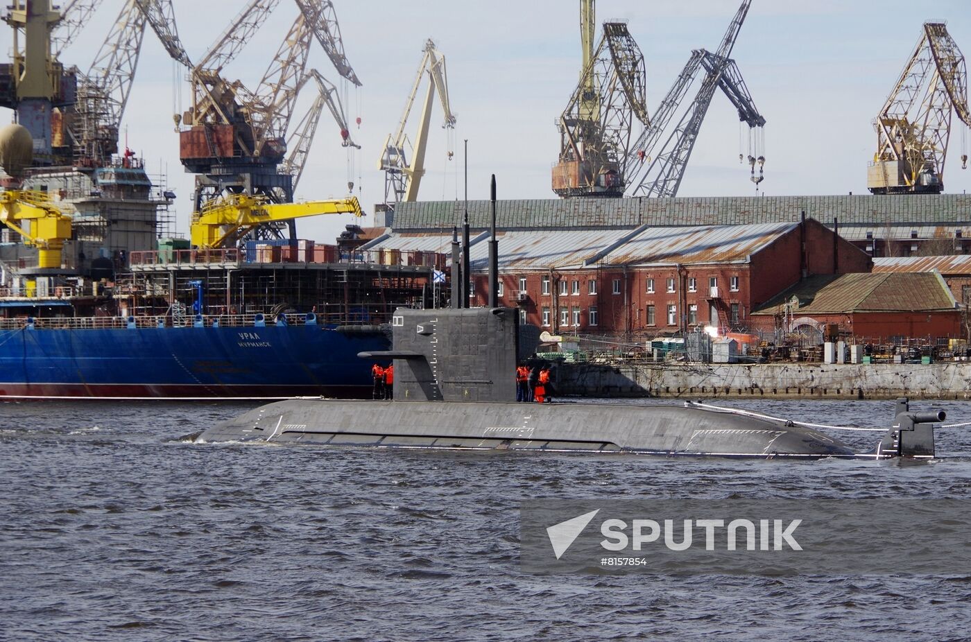 Russia Kronstadt Submarine