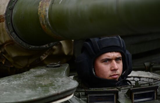 Russia WWII Victory Day Parade Rehearsal