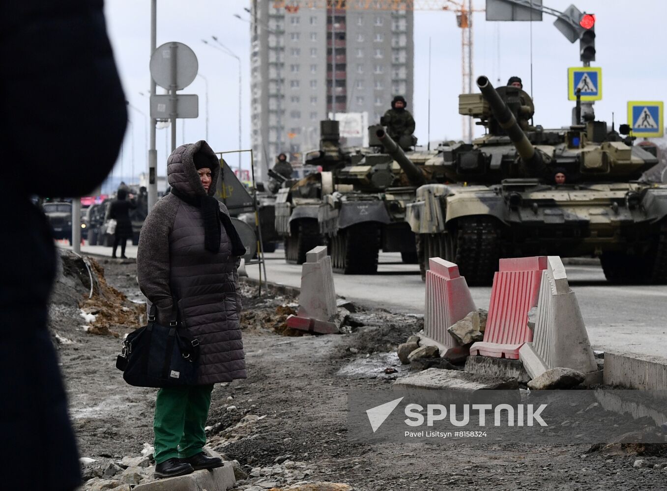 Russia WWII Victory Day Parade Rehearsal