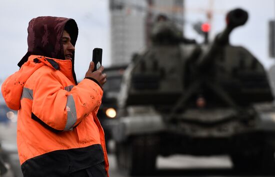 Russia WWII Victory Day Parade Rehearsal