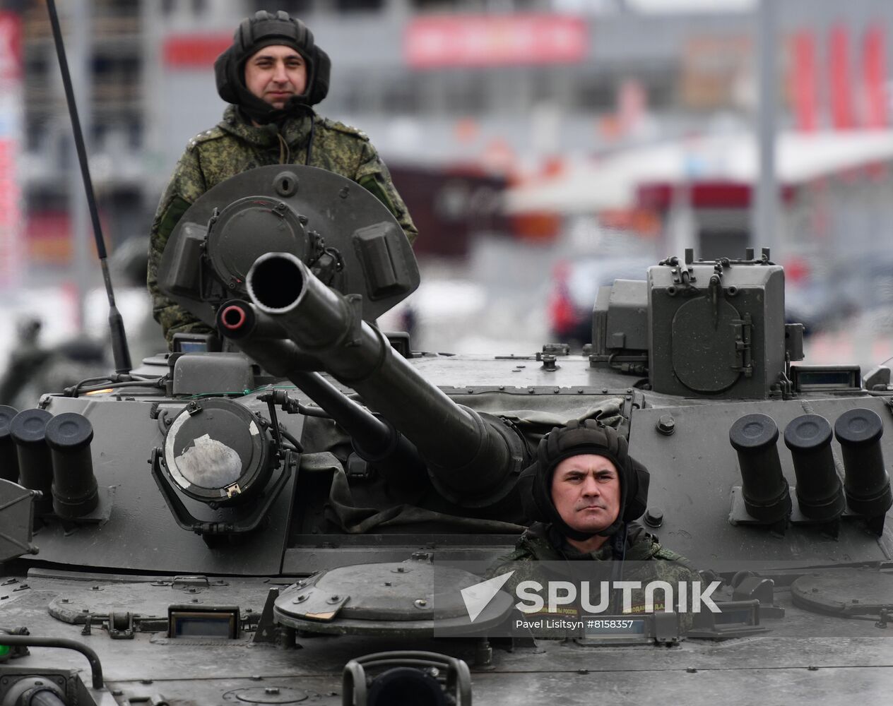 Russia WWII Victory Day Parade Rehearsal