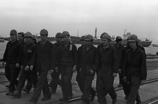 Leningrad Sea Port