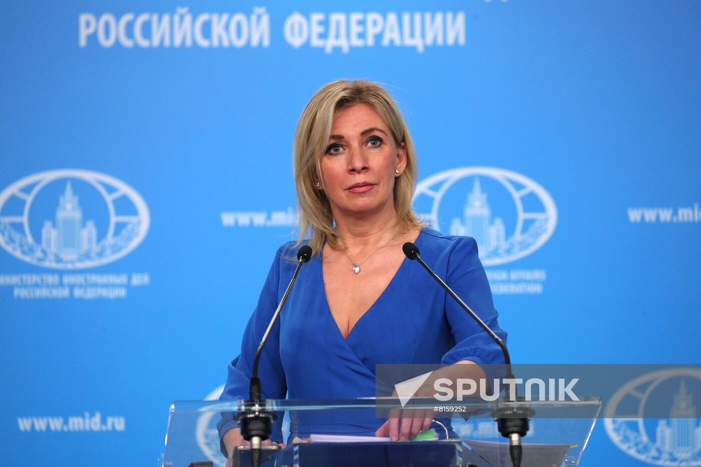 Russia Zakharova Briefing