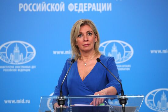 Russia Zakharova Briefing